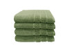 Sponshanddoeken Samatex - 50x100 cm - Olive - Set van 4 stuks