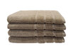 Sponshanddoeken Samatex - 70x140 cm - Taupe - Set van 4 stuks