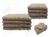 Handdoekenset Taupe (4 + 4 + 6)