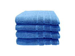 Sponshanddoeken Samatex - 50x100 cm - Blauw - Set van 4 stuks