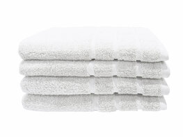 Sponshanddoeken Samatex - 70x140 cm - Wit - Set van 4 stuks