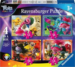 Trolls World Tour Puzzel (4 in 1)