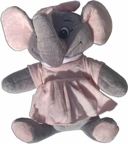 Thermische knuffel - Kersenpitkussen Elephant