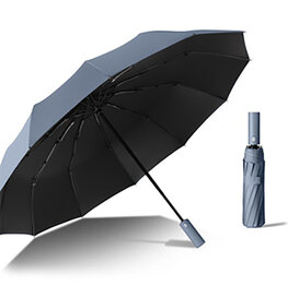 Windbestendige plooibare paraplu Emile-Edouard &Oslash; 105 cm grijs