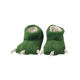 Fleece pantoffel dino